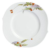 Dinner Plate, Shape "Waves Relief", Golden Berry, Ø 28,5 cm