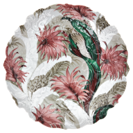 Dish, large, "New Splendour", foliage with grey ground, Ø 27,5 cm