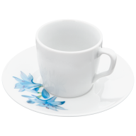 Espresso cup & saucer, Shape "MEISSEN® Cosmopolitan", "Giant Bloom", African Lily, V 0,05 l