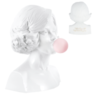 Bust Marilyn What do I wear ..., Unique objects Michael Moebius, H 45 cm
