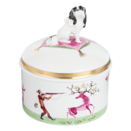 "Cavalier" box, H 12 cm