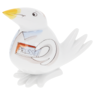 Bird, Journalist, H 6 cm