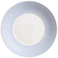 Starter- and Dessert Plate, Shape "MEISSEN® Cosmopolitan", Mesh blue, Ø 22,5 cm