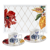 Espresso set, 5-pcs, "Sweet Exotics"