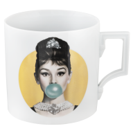Big Mug, "Legends blowing Bubbles - Collection" by Michael Moebius, Audrey, gold, V 0,5 l