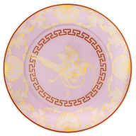 Bread- and Butter Plate, Shape "No 41", "Mystic Maison", pink, Ø 17 cm