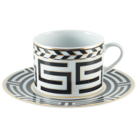 Coffee cup & saucer, "Royal Meander", Limited Collection, V 0,15 l
