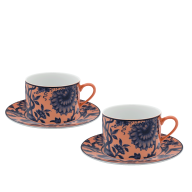 Cappuccino set, 4-pcs, "The Original", red