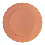 Dinner Plate, Shape "No 41", "Urban Colors", red, gold, Ø 29 cm