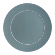Charger Plate, Shape "No 41", "Urban Colors", petrol, Ø 33 cm