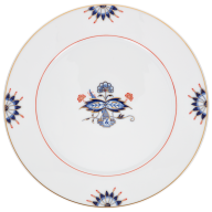 Starter- and Dessert Plate, Shape "No 41", Noble Blue, Ø 22 cm