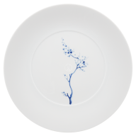 Starter- and Dessert Plate, Shape "MEISSEN® Cosmopolitan", "Blue Orchid", cobalt blue, Ø 22,5 cm
