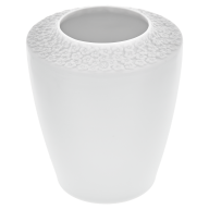 Vase, Royal Blossom, bisque white, H 12,5 cm