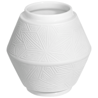 Vase Vitruv, bisque white, H 11 cm