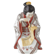 Japanese woman, H 16,5 cm