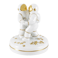 Dancing in the Moonlight, handpainted in Gold, H 12,5 cm