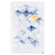 Wall Painting “Ray, Small", 30 x 20 cm