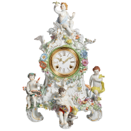 Clock Four Elements, H 47 cm