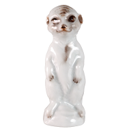 Animal baby ¿Meerkats¿, Coloured, without gold, H 6 cm