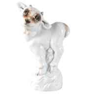 Chinese animal of the year 2027 Goat, Coloured, without gold, H 12 cm