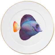 Wall Plate, Shape "No 41", Mauritian tang, Ø 33 cm