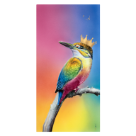 Wall painting "Kingfisher", lim. 50, 60 x 30 cm