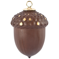 Acorn, Coloured gold, H 4 cm