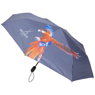 Pocket Umbrella, Ara, Knirps Automatic, Dark Blue, L 29 cm