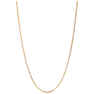 Chain Pearl Collection, 750 rose gold, WITHOUT pendant, length 45 cm, variable eylet at 42 cm,