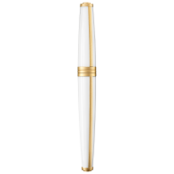 MEISSEN® Porcelain Mascara Rollerball, Pure white gold, H 18,5 cm