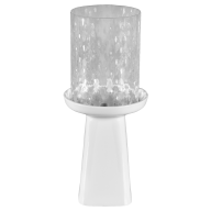 Table light small, 2-pcs, Shape "Nova", clear, H 25,5 cm