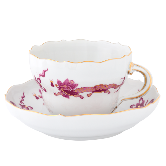 Cappuccino Cup Court Dragon Cap. 0.25 l purple