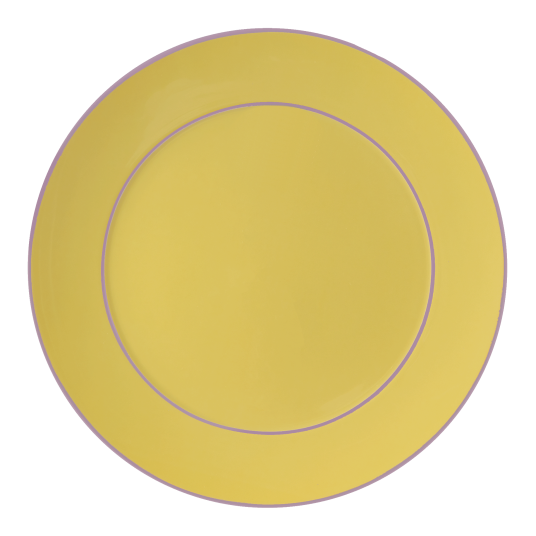 Charger Plate Urban Colors Ø 33 cm, yellow