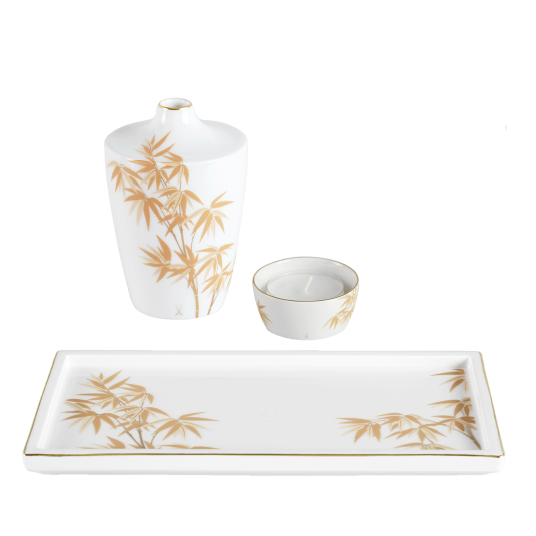 Home Décor Set Golden Bamboo 3 pcs.