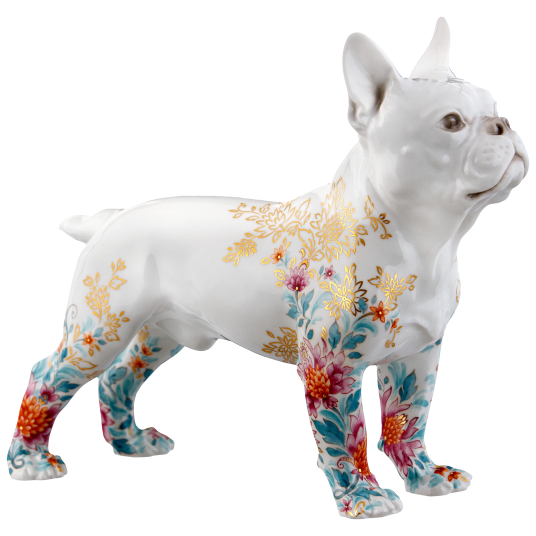 Bulldog Single Figurine H 16.5 cm
