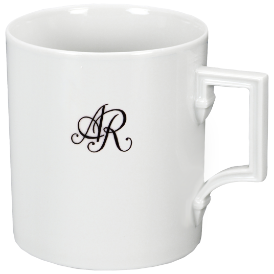 Mug Monogram, black Cap. 0.25 l