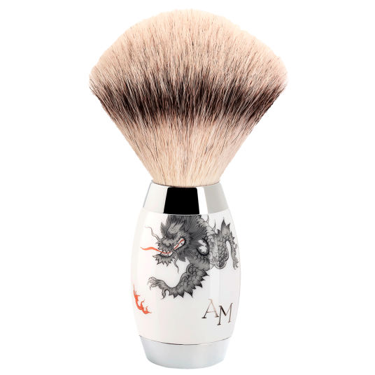 Shaving Brush Mühle Edition Ming Drache Monogram H 12.8 cm