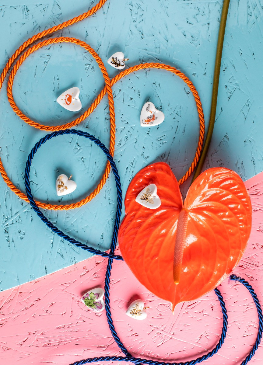 Porcelain pendants